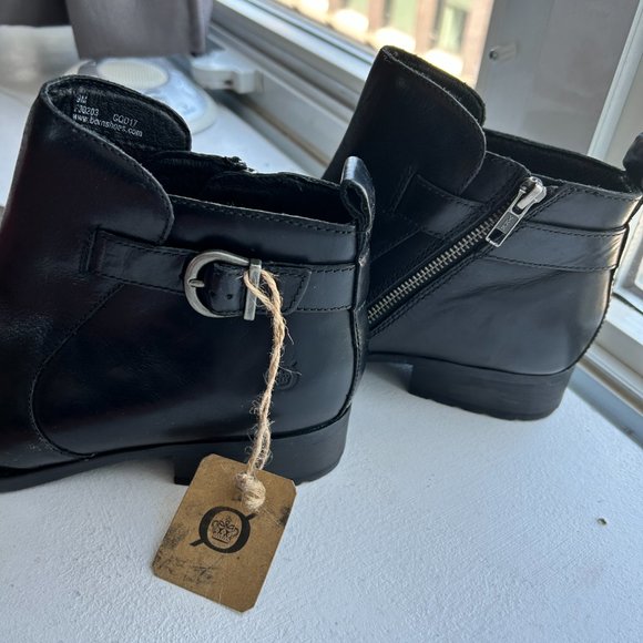 Born black leather spring into spring boots NWT sz 39 "jaylean" - Picture 2 of 10